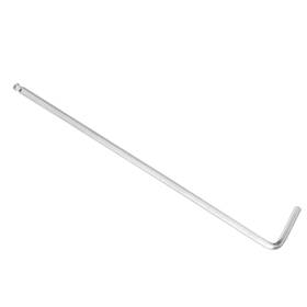 Zaplyte 724117083878 L-handle Ball End Hex Key 2.5mm Metric L-shape Wrench Cr-v Steel Hand Tools