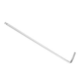 Zaplyte 724117083885 L-handle Ball End Hex Key 3mm Metric L-shape Wrench Cr-v Steel Hand Tools