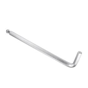 Zaplyte 724117083939 L-handle Ball End Hex Key 12mm Metric L-shape Wrench Cr-v Steel Hand Tools