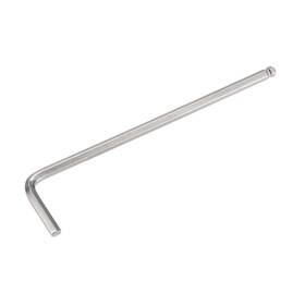Zaplyte 782685031981 1/8 Inch Ball End Hex Key Wrench L Shaped Long Arm Cr-v Repairing Tool