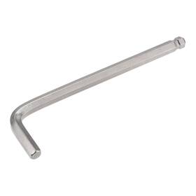 Zaplyte 782685032049 3/8 Inch Ball End Hex Key Wrench L Shaped Long Arm Cr-v Repairing Tool