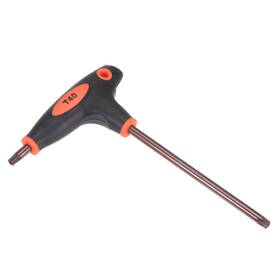 Zaplyte 783243296002 T40 Anti Tamper Proof Torx Key T Handle Dual End Wrench S2 Steel New