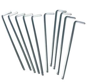 Zdingtech 717164866648 10pcs 1/8 Ball End Allen Wrench Sets Inch Hex Key Set