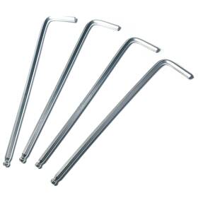 Zdingtech 717164866662 4pcs 3/16 Ball End Allen Wrench Sets Inch Hex Key Set Door