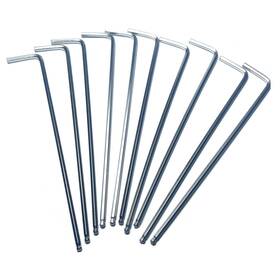 Zdingtech 717164866679 10pcs 3/32 Ball End Allen Wrench Sets Hex Key Set Door
