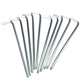Zdingtech 717164866693 10pcs 5/32 Ball End Allen Wrench Sets Inch Hex Key Set Alle