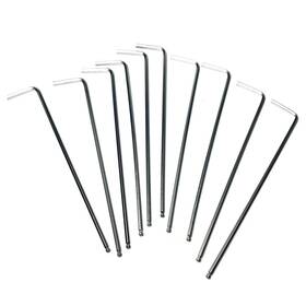 Zdingtech 717164866709 10pcs 5/64 Ball End Allen Wrench Sets Inch Hex Key Set Alle