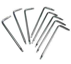 Zdingtech 717203389626 T8 Torx Bit 8 Pcs Anti Tamper Proof Star Key Wrench Allen Drill Set S2 Steel