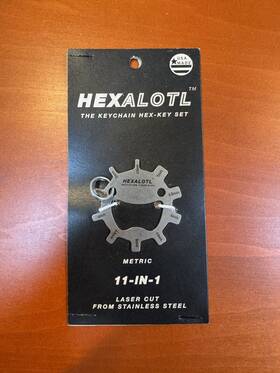 Zootility 816265025913 Brand New - Hexalotl Keychain Hex-key Set And Bottle Opener