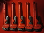 External Pipe Wrench PW10C Snap On 10". Fixed Price $60.00.