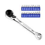 Workpro 21PC 1/4" Mini Ratchet Wrench 20PC Screwdriver Bits Hex Phillips Slotted. Fixed Price $20.99.
