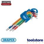 Draper Expert 9PC Long Arm Torx/trx/tx Star Key Set T10-T50 66143 Colour Coded. Fixed Price $20.16.