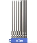 Labear - Hex Bit Set Metric Inch Long, 1/4" Shank 8PC. 6"X. Fixed Price $27.46.