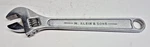 Vintage M. Klein & Sons 500-10 Adjustable 10-INCH Wrench Made Chicago Usa. Fixed Price $19.95.