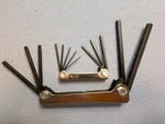 (2)VINTAGE Nos Holub Hex Key Sets NO.18-277 & 18-275 Made Usa. Fixed Price $18.00.