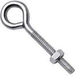 New Stanley 221291 Box Of (10) 3/8" Zinc Plated Heavy Duty Eye Bolts. Fixed Price $9.49.