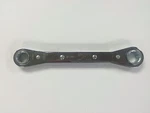 Armstrong 27-591 3/8" 7/16" 12-POINT Ratcheting Box Wrench, Usa, New. Fixed Price $13.95.