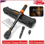 1/2" Drive Click Torque Wrench Snap Socket Ratcheting 10 170 FT-LB/13.6 230.5N-M. Fixed Price $36.06.