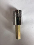 Snap-on Tools Usa New 3/8" 9MM Metric Hex Bit Chrome Socket Driver FAM9E. Fixed Price $25.00.
