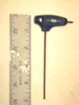 2-1/2MM. T-handle Hex Key, Sk # 78105. Fixed Price $11.95.