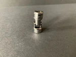 Snap-on TMUSM10A 1/4" Drive 10MM 6-POINT Metric Universal Swivel Socket Used. Fixed Price $32.00.