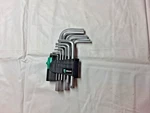 Wera L-handle Metric Hex Key Set Tools 05021406001. Fixed Price $121.00.