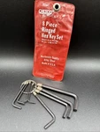 8 Piece Standard Sae Ringed Hex Key Set 1/16TH-1/4 W/pouch Allen Wrench Chesco. Fixed Price $14.99.