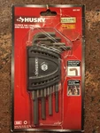 Husky 13-PIECE Sae Long Arm Hex Key Set 843 040. Fixed Price $11.79.