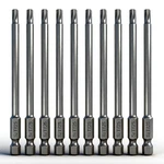 Ptslkhn 10PCS Torx Screwdriver Bit Sets, Length Magnetic T25-4INL. Fixed Price $13.48.