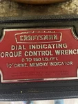 Vintage Craftsman 0-250 Memory Dial Half Inch Torque Wrench #44442. Fixed Price $100.00.