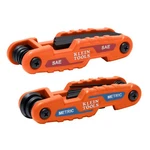 Klein Tools 70542 Folding Hex Set, Metric And Sae, 17-KEY Orange. Fixed Price $37.99.