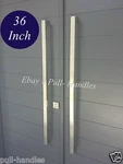 36" Long Door Handle - Square Pull Modern Stainless Steel. Fixed Price $166.25.