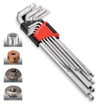 Powerbuilt Piece Zeon Sae Hex Key Wrench Set For Damaged Fasteners - 240096. Fixed Price $45.95.