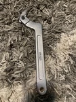 Vmotor Chrome Vanadium Spanner Tool Adjustable Hook Wrench 2-4 3/4" 51-121MM. Fixed Price $20.00.