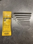 Vintage Sears Craftsman 9 46675 Metric 8 Pc Hex Wrenches -v- Series Long. Fixed Price $16.99.