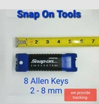 Snap On Tools Folding Metric Hex Wrench Set Plastic Handle AWMEF8K- Keys New!!. Fixed Price $27.95.