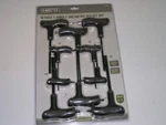 Master Mechanic 10PC Hex Wrench Set, Sae & Metric, T-handle *new* 228903. Fixed Price $27.99.