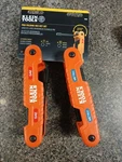 Klein Tools 70552 Pro Folding Hex Set, 21-KEY Sae And Metric Wit. Fixed Price $36.99.
