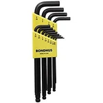 Bondhus BLX12 Piece Long Ball Ended Hexagon Key Set ..050" - 5/16" Af. Fixed Price $20.02.