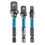 Hercules Impact Rated Hex Shank Socket Driver Set, 3-PIECE. Fixed Price $9.59.