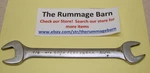 Vintage Fleet Double Open End Wrench ------- 7/8" & 13/16" 5028. Fixed Price $9.95.