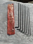Hex Keys Piece Set 70161, Vaco Footlong Pre-owned, Standard. Fixed Price $10.00.