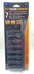 New Gearwrench 84941 Sae Impact Hex 7 Piece 1/2" Bit Socket Set -free Shipping. Fixed Price $44.99.