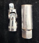 S-k Sk 3/8 Drive 6PT 5/8" Plug Socket + Universal (wobble) Usa Lot 2675. Fixed Price $9.99.