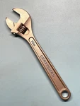 Craftsman 10" 200MM Adjustable Wrench Satin 44604-WESTERN Forge-made Usa. Fixed Price $44.95.