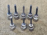 Armstrong Sae Hex Allen Sockets 3/8" Drive 1/4 7/32 5/32 11-710 713. Fixed Price $29.26.