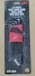 Atd 13PC Sae Long Arm, Ball Tip, L-shape Hex Key Set #584. Fixed Price $22.31.