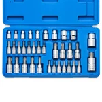 Neiko 10070A Bit Socket And E-torx Star Set 35-PIECE Cr-v Steel. Fixed Price $63.49.