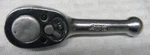 Snap-on 3/8" Drive 4" Stubby Ratchet #F710BK. Fixed Price $55.00.