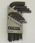 Allen 12-PIECE Wrench Hex Key Set .050" To 5/16" No. 56108 Usa. Fixed Price $13.95.
